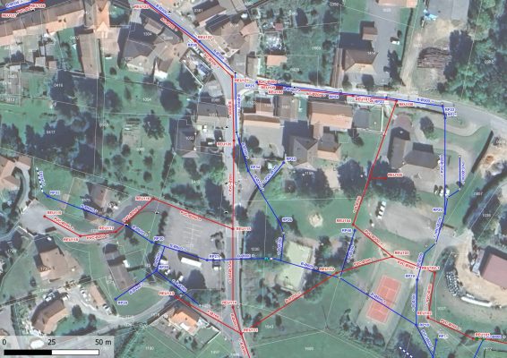 Plan des réseaux SIG